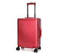 ChenYuNiu Portable Suitcase Suitcases with Wheels Aluminum Frame Carry On Luggage Large Capacity Storage Suitcase TSA Combination Lock Luggage Smooth to use