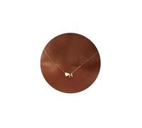 ChenYuTe Women's Simple and Elegant Gold/Silver Heart shaped A-Z Initial Letter Necklace -18K Gold Plated Letter Pendant Necklace Fashionable and Compact Women's Jewelry Birthday Gift, Metal, No