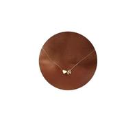 ChenYuTe Women's Simple and Elegant Gold/Silver Heart shaped A-Z Initial Letter Necklace -18K Gold Plated Letter Pendant Necklace Fashionable and Compact Women's Jewelry Birthday Gift, Metal, No