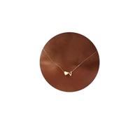 ChenYuTe Women's Simple and Elegant Gold/Silver Heart shaped A-Z Initial Letter Necklace -18K Gold Plated Letter Pendant Necklace Fashionable and Compact Women's Jewelry Birthday Gift, Metal, No