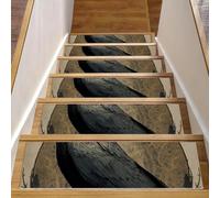 CHENZZZZ Crow (6) Stair Treads Non Slip for Wooden Steps, 15PCS 8"x30" Stair Runner Mats, Washable Reusable Carpet for Stairs Rugs Indoor Safety Staircase Step Treads for Kids Elders Dogs