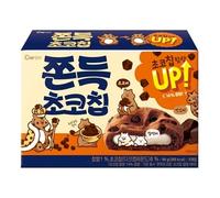 Cheong Woo Chewy Chocolate Chip Cookie - Soft-Baked Chocochip Cookie, 90g - Korean Style Chocolate Snack