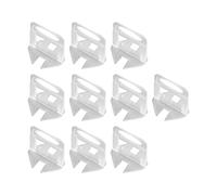 CHEOTIME 1/12"Tile Leveling Clips 2.0mm 300 Pcs DIY Tile Leveler Spacers Tools for Professional Ceramic Tile and Stone Installation Wall Floor Tile Adjustment (1.5mm Transparent Base)