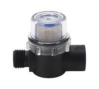 CHEOTIME 1/2in 14 Female In Line Water Filter, 50 Mesh Screen ABS Plastic Construction Water Strainer Effective Filtration and for Pipeline Ships Yachts RVs