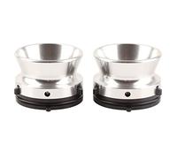 CHEOTIME 1 Pair 10 Inch Nab Hub Adapters for Studer for ReVox, Aluminum Alloy Opener Universal Loading Device, Polished Reel to Reel Tape Opener, for, for Teac (Silver)