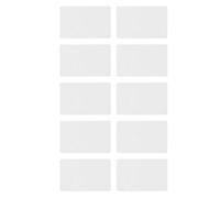 CHEOTIME 10Pcs 125khz RFID Cards Contactless Proximity Card Writable Smart CardKey Compatible with 1386 1326 Format Reader Writer Access Control System