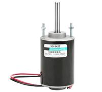 CHEOTIME 12/24V 30W Permanent Magnet DC Motor, Brush DC Motor Low Noise High Speed CW/CCW Electric Gear Motor for DIY Generator (12V3000 rev)