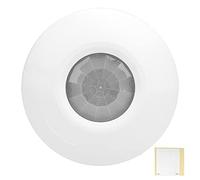 CHEOTIME 12V Ceiling Sensor Switch, 360° Motion Sensor High Sensitive Ceiling Motion Sensor Switch for Home Shops Corridors Bathrooms Basements Garages