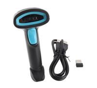 CHEOTIME 1D CCD QR Barcode Scanner, 2.4G Wireless Receiver with 2000mAh Battery 15 Hour Work Wireless Barcode Scanner 1D Barcode Reader for Retail Warehouse Restaurant