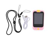 CHEOTIME 2 in 1 Smart Phone and Microscope Camera, Touchscreen HD Camera Cell Phone, Mini Pocket Handheld Microscope with 180 Degree Lens Rotating for Student (Pink)