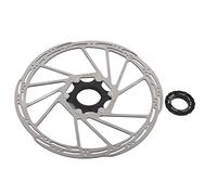 CHEOTIME 203mm Bike Disc Brake Rotor, Hollow Design Mountain Bike Rotor, Durable Stainless Steel & Aluminum Alloy, Center Lock Compatible
