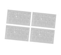 CHEOTIME 240Pcs Double Sided Adhesive Dots 0.71x 0.55x 0.06in Removable Clear Sticky Putty No Trace Water Tolerance Putty Acrylic Glue Strong Sticker for Balloons Envelopes Notes