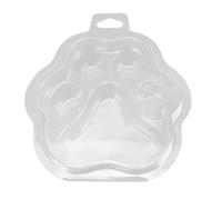 CHEOTIME 25PCS Cat Claw Wax Melt Model, PET Clear Empty Wax Melting Tray Wax Melt Clamshells Model for DIY Chocolates Wickless Candles Soap Making