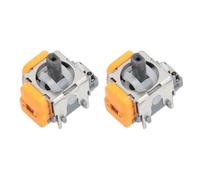 CHEOTIME 2PCS Joysticks Replacement for P S4 Controller Hall Effect 3D Analog Sensor Module Professional Thumbstick Controller Accessory Part for So ny Play - Station 5