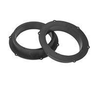 CHEOTIME 2Pcs/Set Car Speakers Mounting Bracket, ABS Speaker Spacer Car Speaker Adaptor Ring Solid Mounting Bracket for Car Yeti
