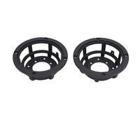 CHEOTIME 2Pcs Speaker Aluminum Frame, 121mm Cast Aluminum DIY Frame, 121mm Aluminum Basin Frame for Bass Speakers, PA DJ Speakers Custom Audio