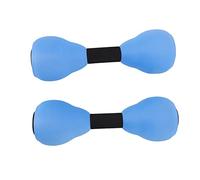 CHEOTIME 2pcs Water Weights Pool Exercise Dumbbells, EVA Foam Aquatic Exercise Dumbbells Water Dumbbell Aerobics Pool Weights Dumbbells Set for Water Aerobics Weight Loss