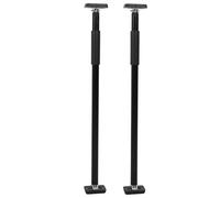 CHEOTIME 2PK Support Pole Alloy 29.72-47.64 Inches 50KG Telescopic Adjustable Support System Cabinet Jack Support Pole with Non Slip Silicone Pad for Cargo Bars Drywalls