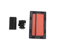 CHEOTIME 30W CRI97+ LED Video Light Panel, Portable Dimmable Bi-Color (3200K-6500K) Studio Lighting with Rechargeable Battery for Vlogging