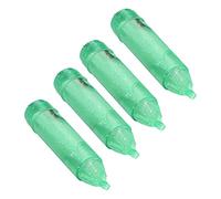 CHEOTIME 4Pcs Underwater Fishing Light, Fishing LED Lure Light Deep Drop LED Fishing Light Underwater Light Green Color Fishing Lamp Tools for Attracting Bait Lures