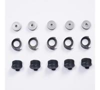 CHEOTIME 5 Sets Spool Bobbin Bobbin Cases, Spool Shuttle Bobbin Holder Chassis Shoe Mending Machine Shuttle Bobbins and Bobbin Cases for Heavy Duty Hand Sewing Machine