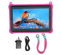 CHEOTIME 7 Inch Kids Tablet, Android 13 Toddler Tablet with Double Camera, 32GB Storage, Pre Installed APP and Silicone Case for Toddlers Learning Entertainment (UK Plug)