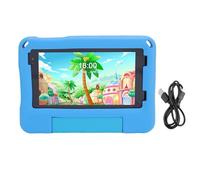 CHEOTIME 7inch Kids Tablet for Kids 2-10, Educational Entertainment Tablet with 1024x600 HD Display 5G WiFi WiFi6 64GB Storage 3GB RAM Android 14 Drop Proof Case (Blue)