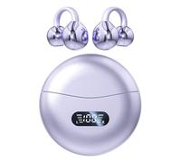 CHEOTIME AI Language Translator Earbuds, 144 Languages Real Time Translation Earbuds Bluetooth Translator Device Earbuds for Travel Business Learning (Purple)