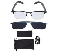 CHEOTIME AI Translator Smart Glasses, Touch Control BT5.3 Translator Glasses 100+ Languages Real Time Translation Glasses for Music Calls Travel