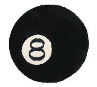 CHEOTIME Alfombra Flocada para Sala De Estar, Alfombrilla Antideslizante para El Piso De La Mesa del Sofá, Almohadilla para La Mesita De Noche del Dormitorio Fácil De Limpiar, Negro,