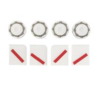 CHEOTIME Anti Vibration Feet Kit for 3D Printer, Rubber Shock Absorbing Pad with Spring Bearings, 4PCS Feet Pad Fit for Bam bu lab A1 Mini Platform Stability