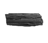 CHEOTIME Black Tourmaline Crude Crystals, 6-12cm Healing Crystals Crude Rough Stones Crystal for Tumbling, Cabbing, Fountain Rocks, Decoration, Polishing, Mediation