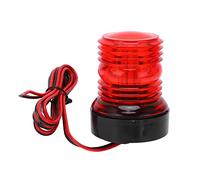 CHEOTIME Boat Hook Light, Red LED 360 Degree All Round Boat Navigation Light for Vessels Under 12m 2NM Visible Marine Stern Light for Sailing Marine Safety DC 12-24V