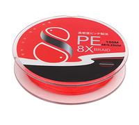 CHEOTIME Braided Fishing Line, 8 Strands Stronger Multifilament PE Braid Wire for Saltwater or Freshwater Fish Zero Stretch 100M Must Have Freshwater Fishing Gear for Lure Smooth Long Shots