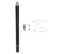 CHEOTIME Calendar Stylus and Mount for Skylight 15 Inch Calendar, 2 in 1 High Precision Stylus Pen with Mesh and Disc Tips, 2 Spare Replacement Tips and 1 Spare Clips (Black)