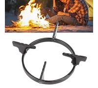 CHEOTIME Cast Iron Wok Support Ring Gas Stove Burner Grate, Universal Wok Ring Cast Support for Kitchen, Gas Stove Replacement Accessories