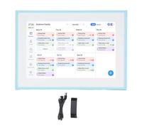 CHEOTIME Digital Calendar 10.1 Inch, Smart Planner with Touch Screen WiFi, Interactive Chore Chart Family Organizer for Home Office