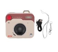 CHEOTIME Digital Camera for Kids, 48MP FHD 1080P 30fps Digital Cameras with 1.77 Inch LCD Display, Compact Portable Cameras for Photography, for Boys Girls Teens Beginners (Khaki Brown)