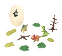 CHEOTIME Dinosaur Egg Toys for Boy Girl, Mini Simulation Hatching Eggs and Dinosaurs Digging Toy Interactive Play Learning Surprise Birthday Gift for Easter Basket Stuffer