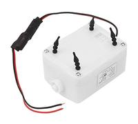 CHEOTIME Electric Air Pump, DC 12V 4.5W Low Noise Inflator 7.5L/min ZYA680 Mini Air Pump for Aquarium Oxygenation Cooling System and Small Devices