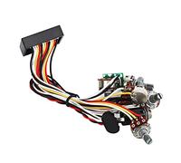 CHEOTIME Electric Bass Preamp Circuit, Pre Wired EQ Equalizer Circuit for Bassists, Plastic Metal Sound Improvement