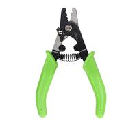 CHEOTIME Fiber Optic Stripper, Multi Diameter Precision Stripper with Safety Lock Alloy Steel Wire Cutters Pliers Electrician Tools Fiber Cable Stripping Tool for Technicians