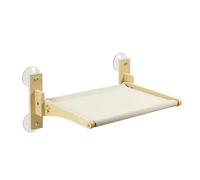 CHEOTIME Foldable Cat Window Perch, Cordless Window Hammock Window Resting Seat for Large Indoor Cats and Kittens, Cat Hammock Bed with Suction Cups for Window