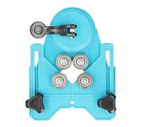 CHEOTIME Glass Tile Perforation Locator, Drill Locator Tool with Adjustable Clamp Suction Cup Tile Punch Guide Ball Bearing Ceramic Glass Hole Cutter for Precise Positioning