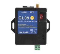 CHEOTIME GSM Alarm System GL09, 4G/3G/GSM 8 Channel Alarm Security System Alert Module APP Control Low Consumption Input Security Alarm for Home Warehouse Security (US Version)