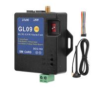 CHEOTIME GSM Alarm System GL09, 4G/3G/GSM 8 Channel Alarm Security System APP Control Alert Module Input Low Consumption for Home Warehouse Security (US Version)