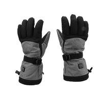 CHEOTIME Heated Gloves, 4000mAh Rechargeable Battery Electric Heated Gloves Adjustable Temperature Hand Warmers Thermal Gloves for Men Women Cycling Hiking Skiing
