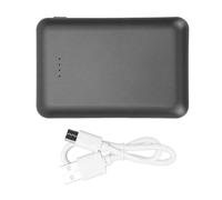 CHEOTIME Heated Vest Battery Pack 2.1A Portable Rechargeable 20000mah Jacket Power Bank MicroUSB USB TYPE C Output Black