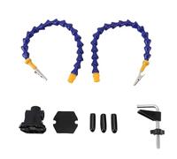 CHEOTIME Helping Hands Soldering Station, 2 Flexible Arms Third Hand Tool, with Alligator Clips and Non Slip Nylon Base, Soldering Helping Hands for Electronic Repair Craft Hobby