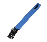 CHEOTIME Horse Tail Bag, Easy to Wear Horse Tail Protector Hook and Loop Design Horse Tail Guard with Fringe for Pony Tail from Dirt Breakage Rubbing (Blue)